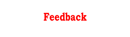 Feedback